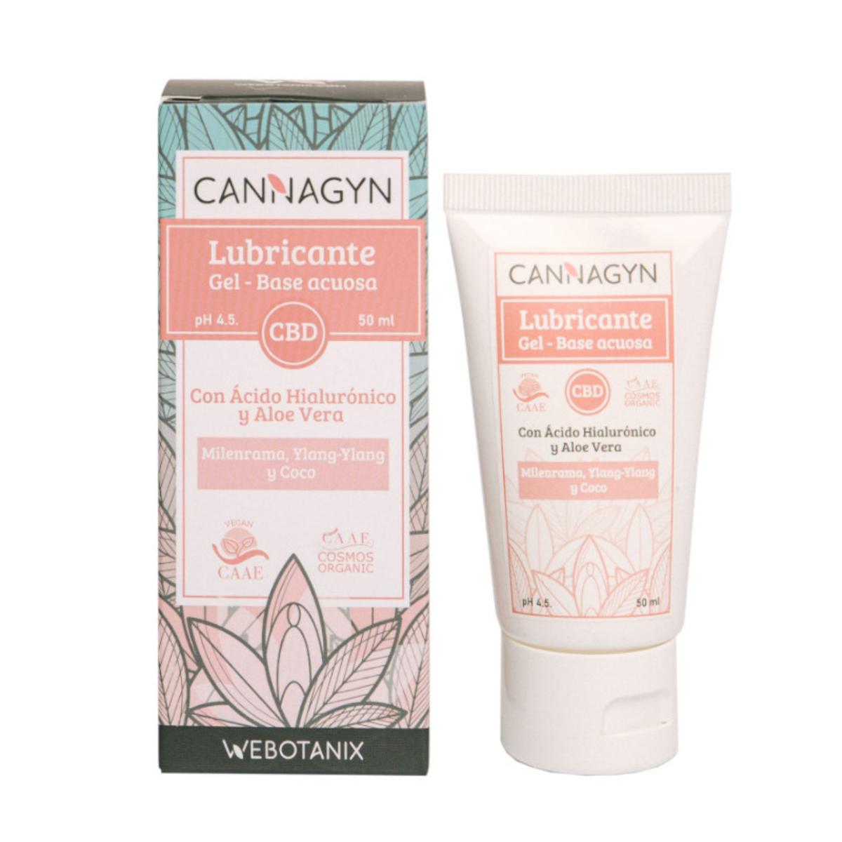 Cannagyn Organic Lubricant Gel 50 ml WeBotanix
