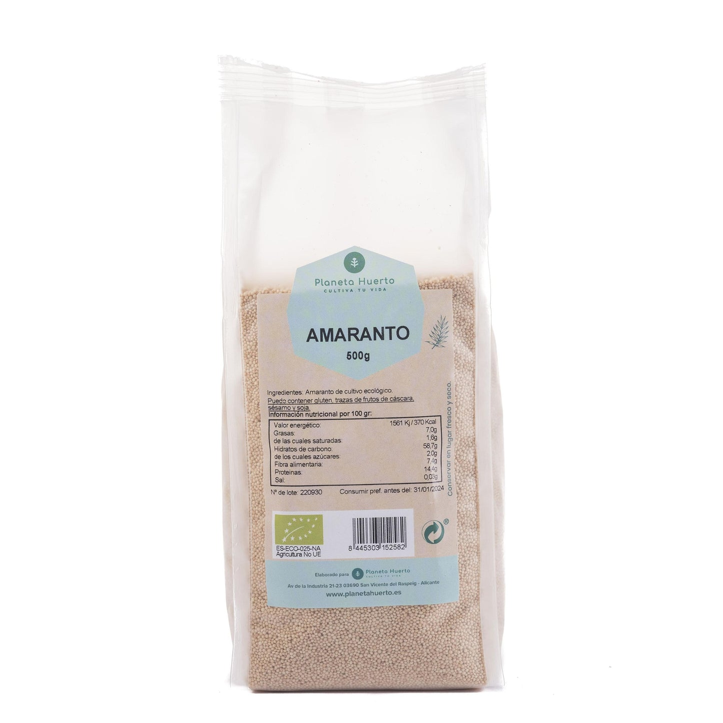 Körner-Amaranth ECO Planeta Huerto 500 g