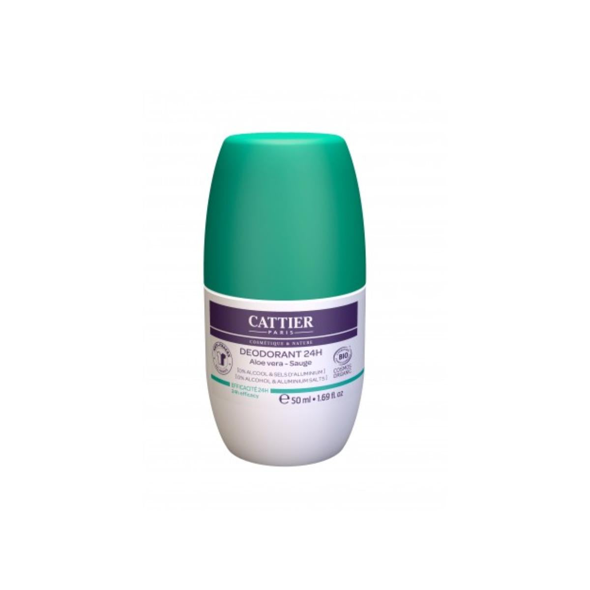 Dezodorant w kulce 24 H Cattier 50 ml