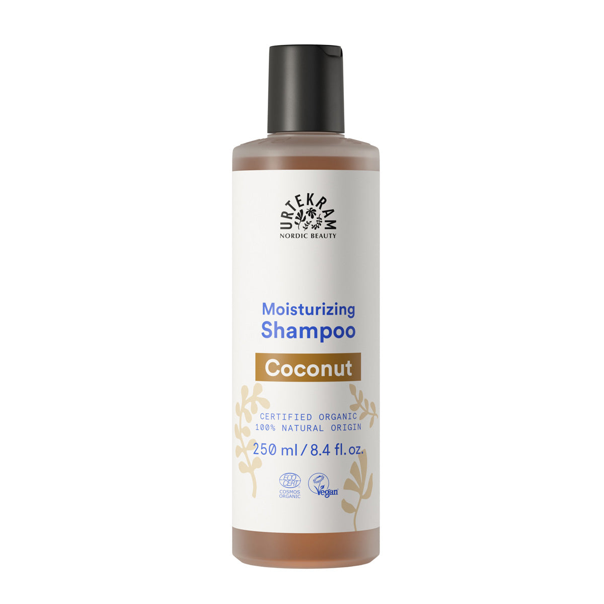Urtekram Coconut Shampoo for Normal Hair, 250 ml