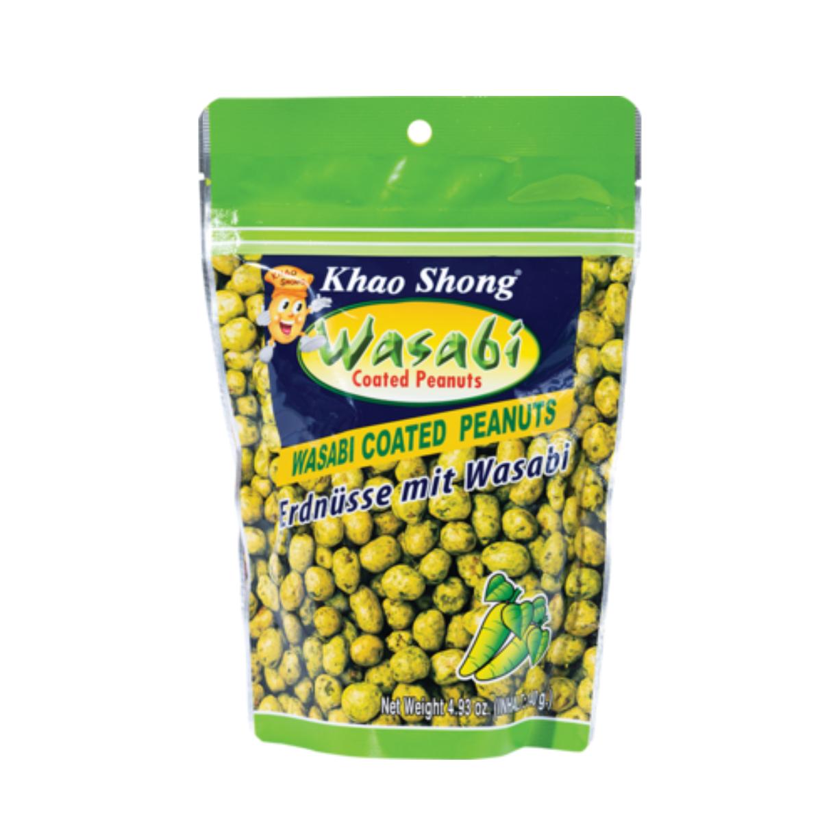 Khao Shong Wasabi-Erdnüsse 140g.