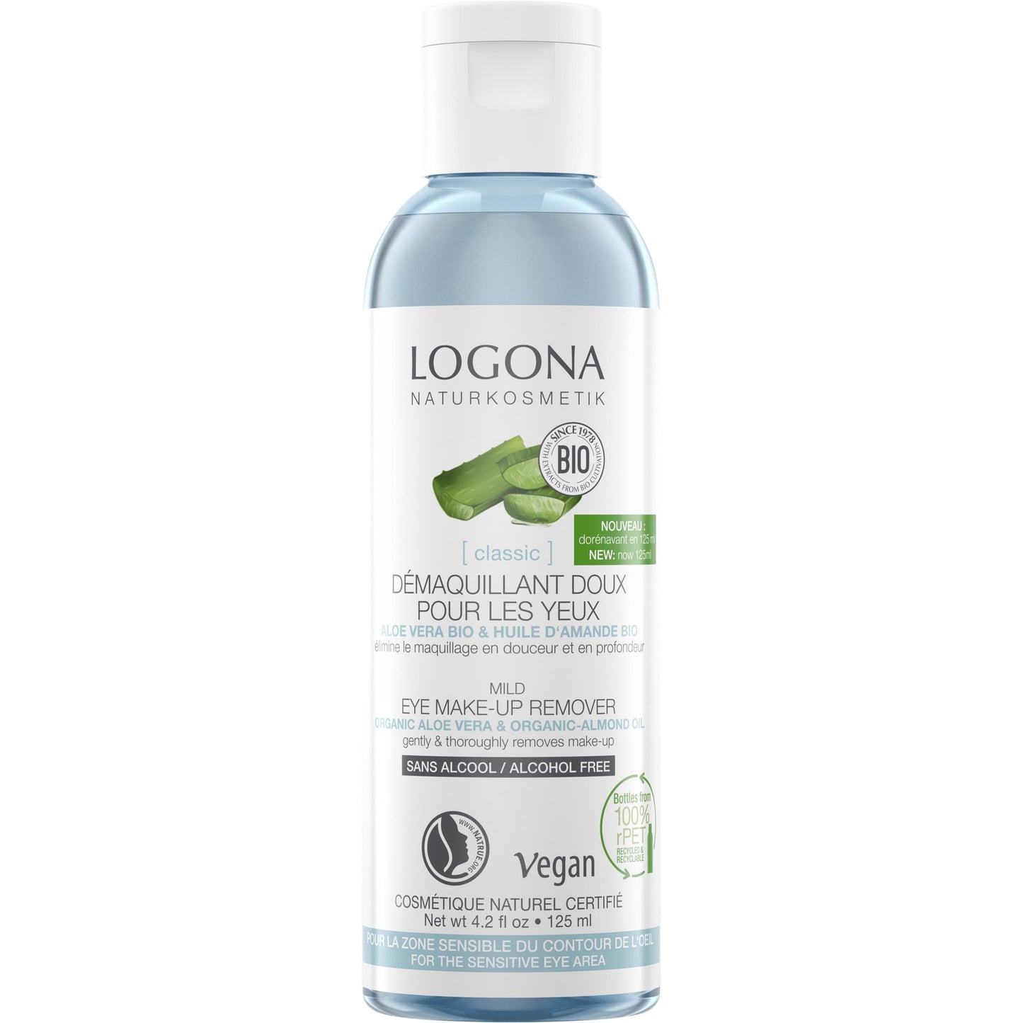 Oogmake-upremover Logona 125 ml