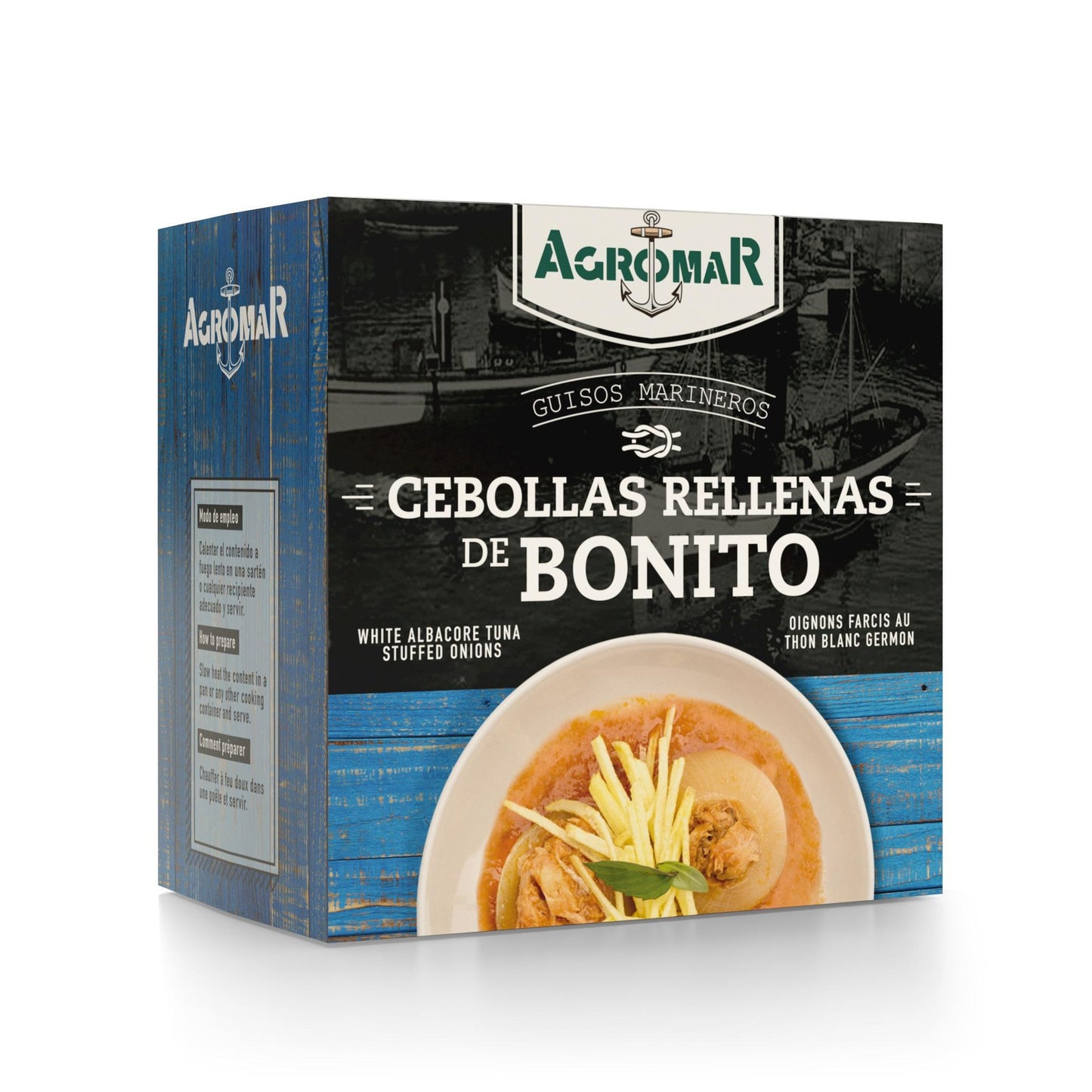 Cebollas rellenas de bonito del norte 420 g