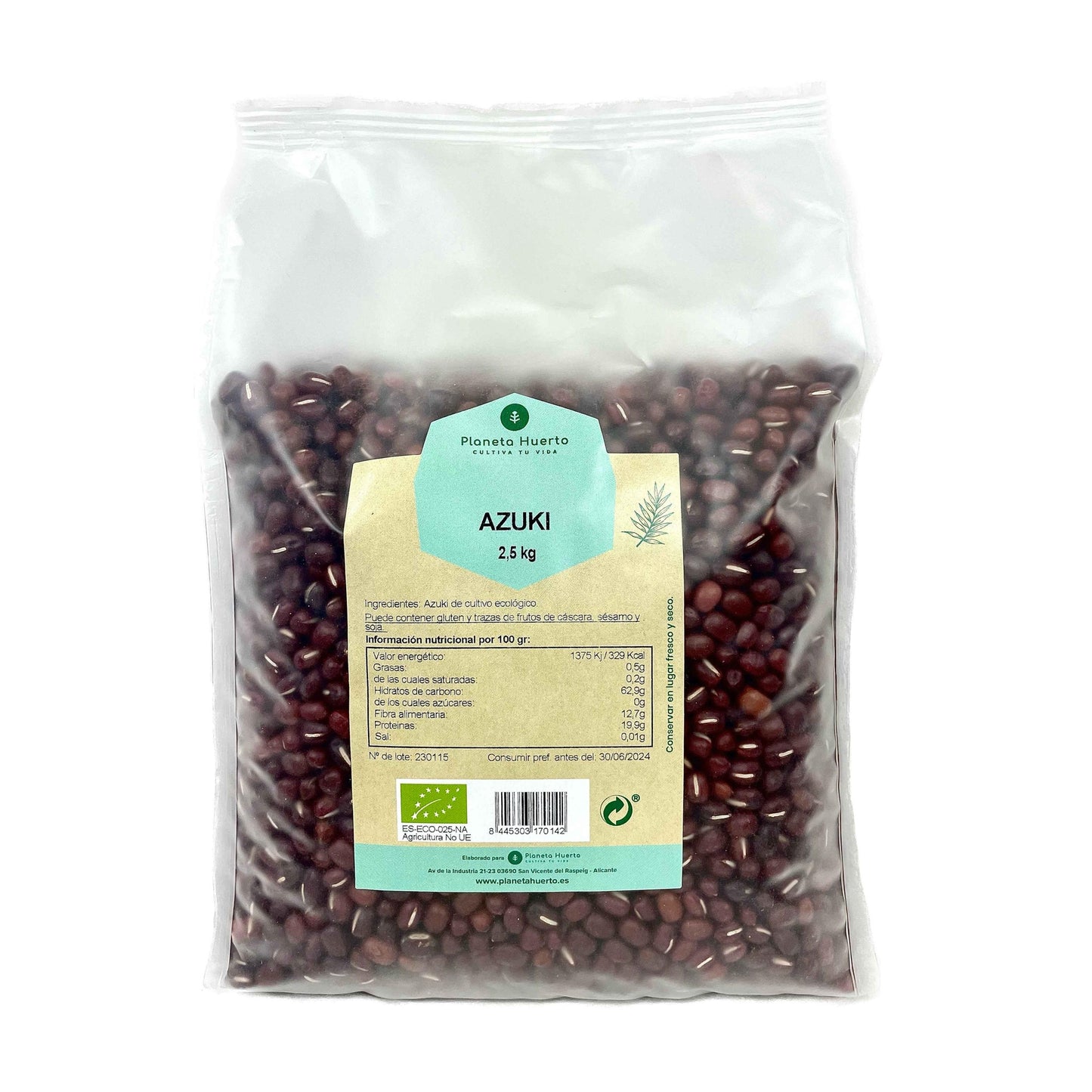 Azuki Planet Gemüsegarten ECO 2,5 kg