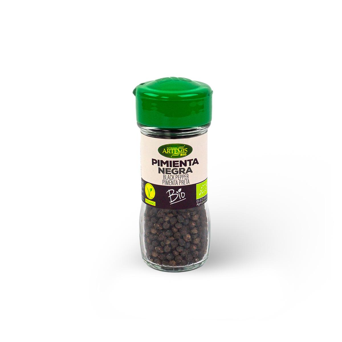 Artemis zwarte peperkorrels, 40 g