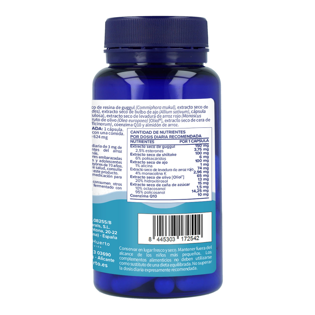 ZeroColestiol lievito di riso rosso e Coenzima Q10 Planeta Huerto 60 cap.