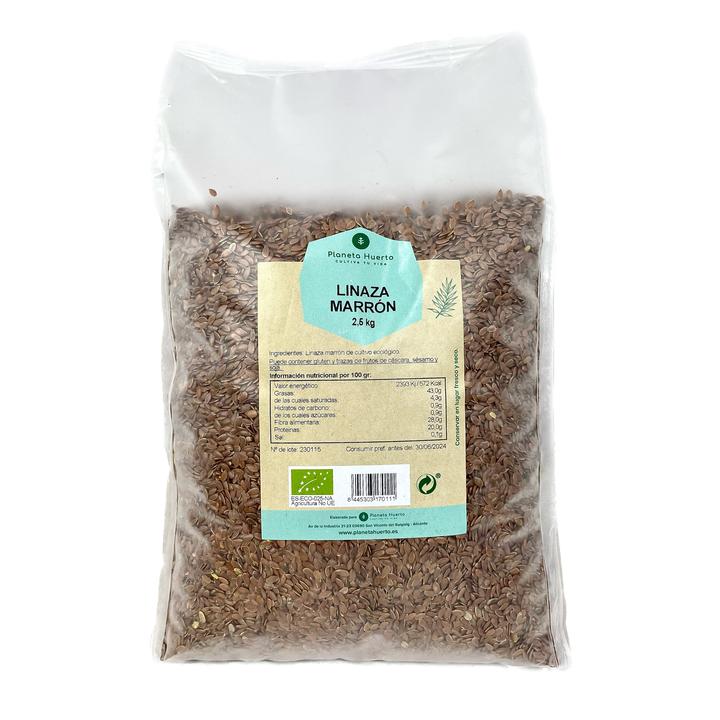 Lin brun ECO Planeta Huerto 2,5 kg
