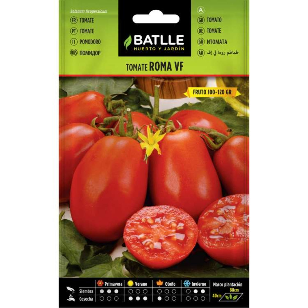 Tomaten-Samen Roma VF Batlle