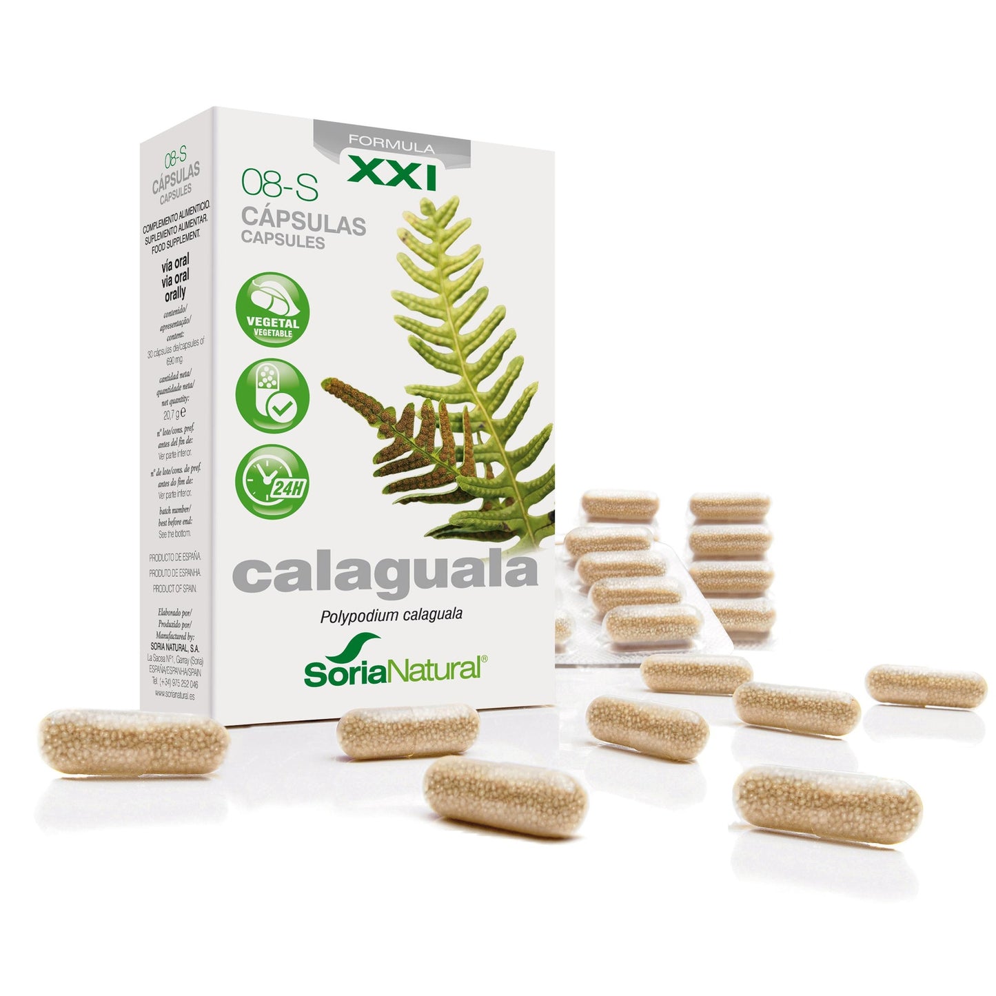 8-S Calaguala 310 mg 30 Kapseln mit verzögerter Freisetzung