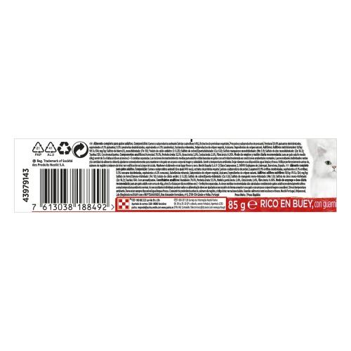 Pakket van 24 x GOURMET Nature's Creations Mini-filets rijk aan rundvlees 85 g