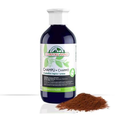 Szampon do włosów czarnych Henna Palo Campeche Corpore Sano 300 ml