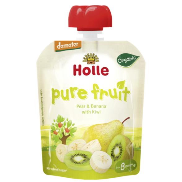 Smoothie BIO poire, banane et kiwi Holle 90 g