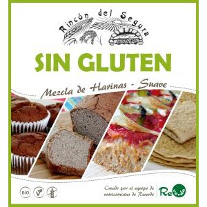 Mélange de farines tendres sans gluten bio Rincón del Segura 1 kg