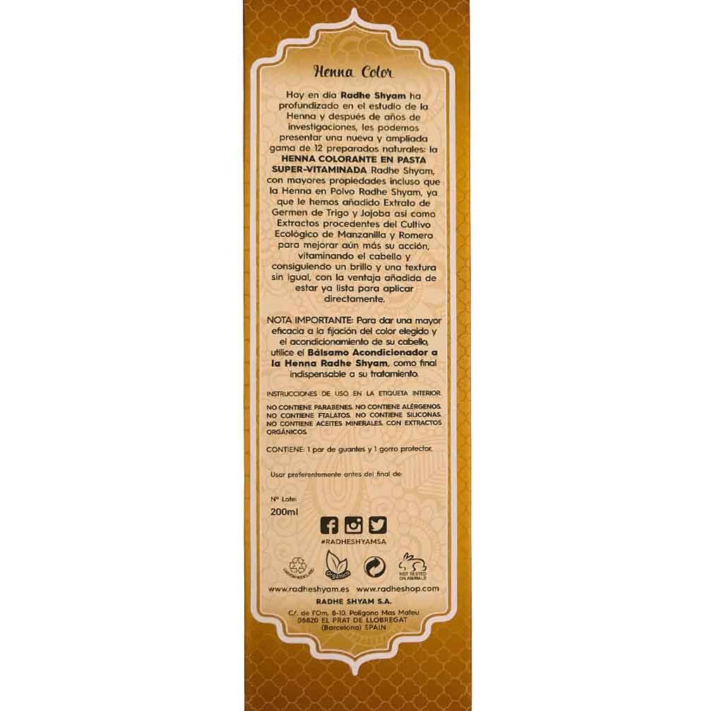 Henna Pasta Blond As Radhe 200 ml Radhe