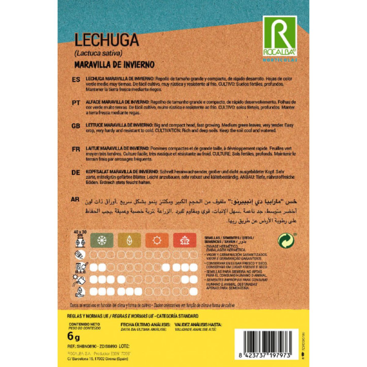 Winterwunder-Salatsamen