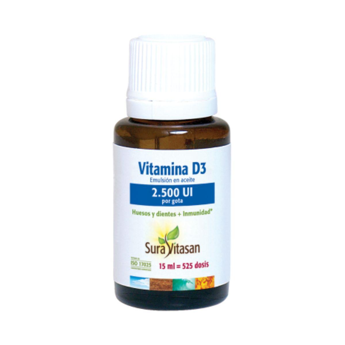 Witamina D3 2500 IU 15 ml SuraVitasan