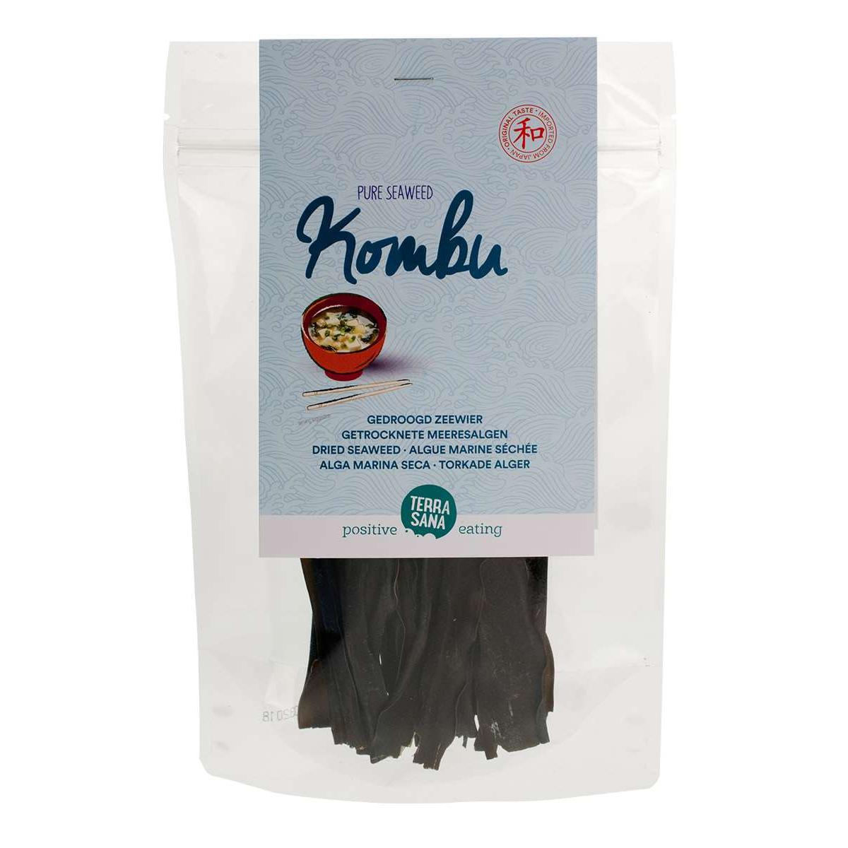 Algas kombu Terrasana, 50 gr