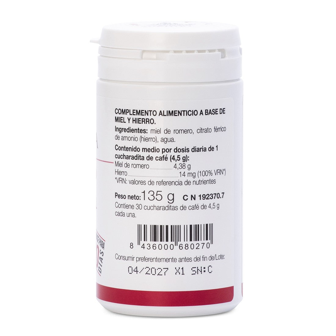 Żelazo z miodem Ana Maria LaJusticia 135 g