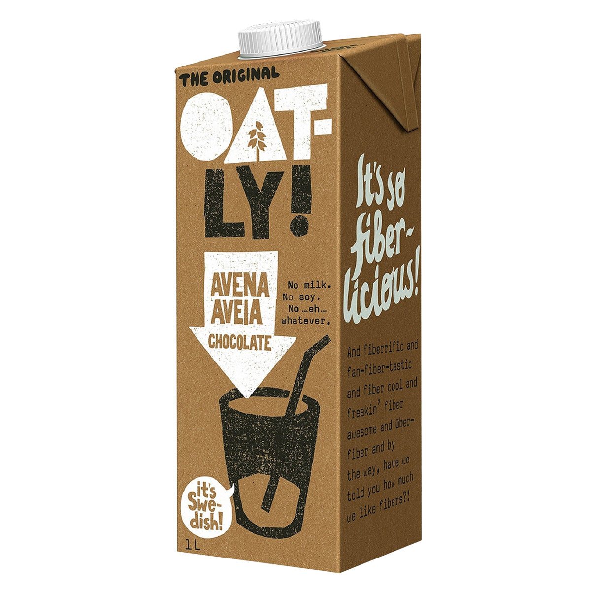 Zestaw 6 x napój owsiany czekoladowy, Oatly, 1 l