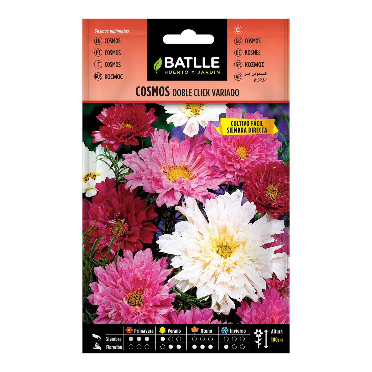 Double Click Batlle Cosmos Seeds