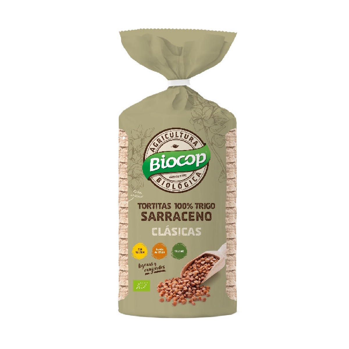 12er-Pack Pfannkuchen 100 % Buchweizen Biocop 100 g