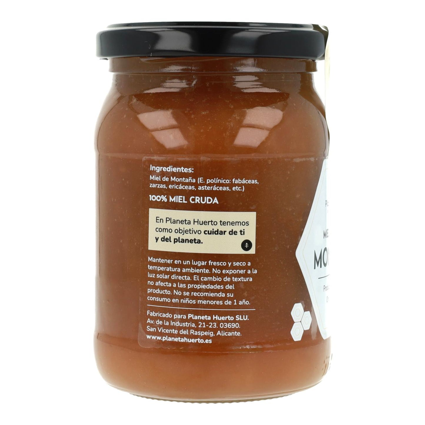 Roher Berghonig Planeta Huerto 500 g