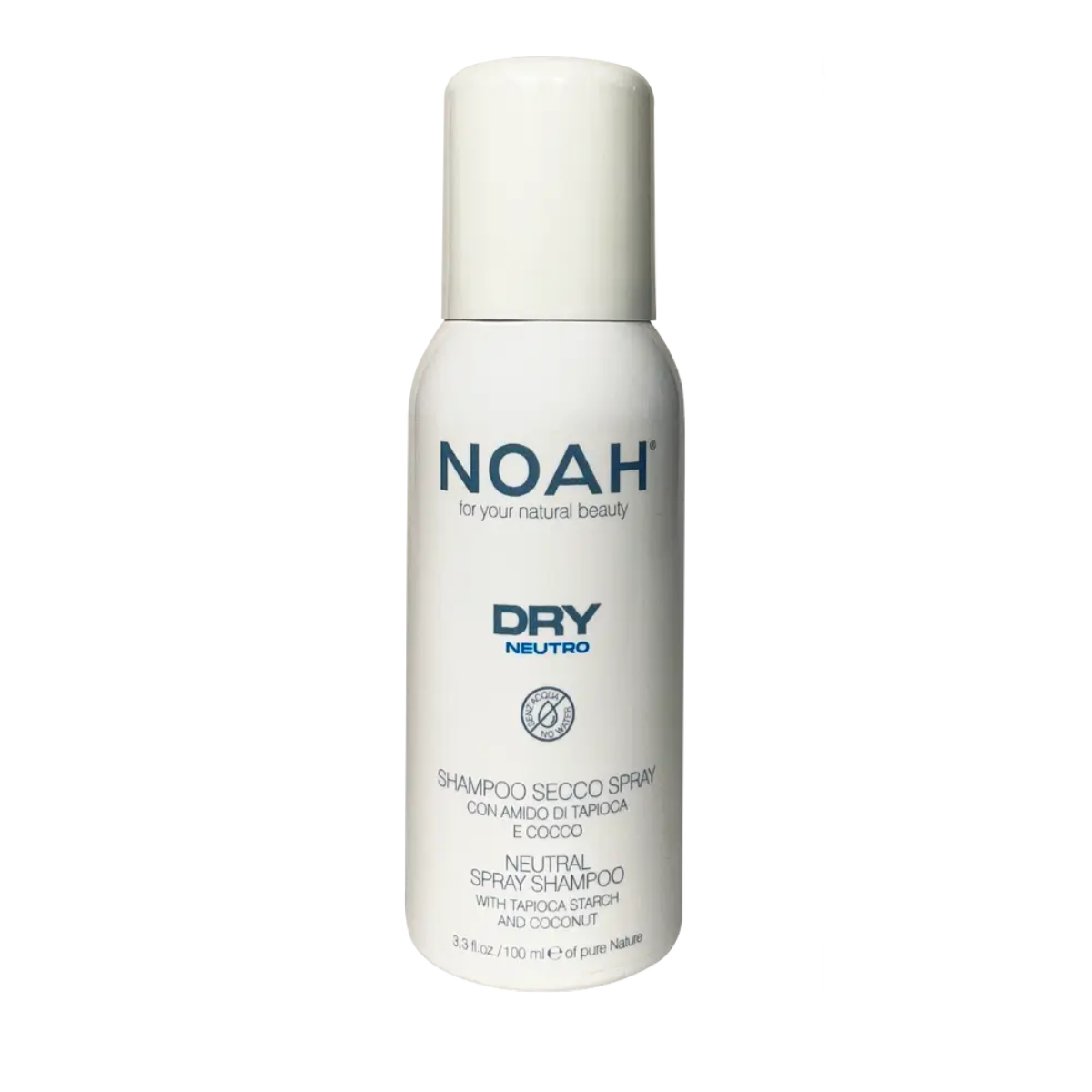 Minitalla spray champú seco neutro Noah 100 ml