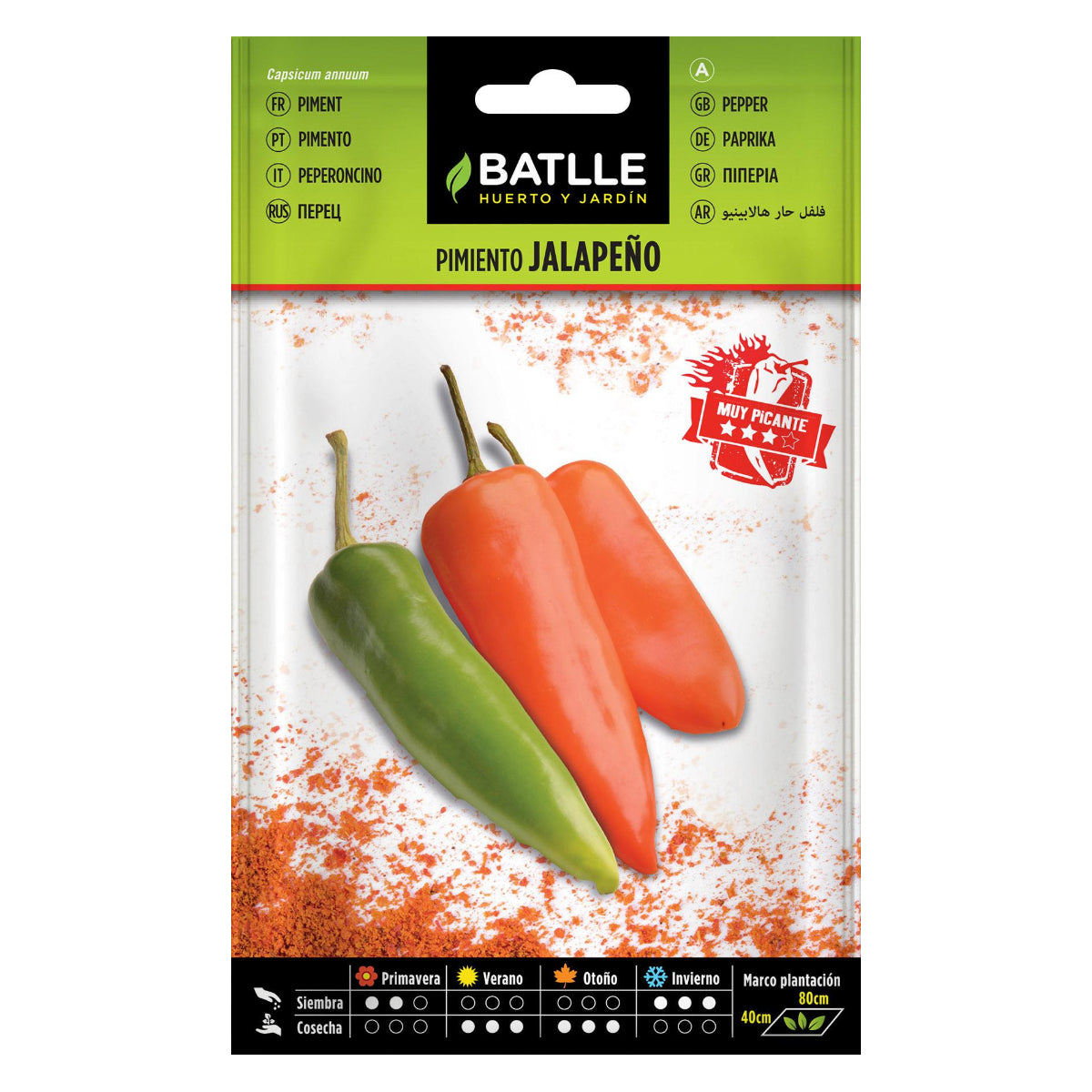 Jalapeñopeperzaadjes Batlle