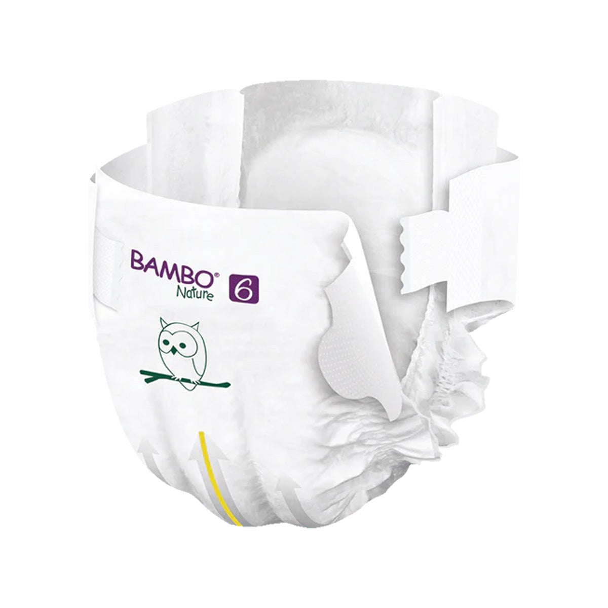 Bambo Nature babyluiers maat 6-16+kg (pak van 6 x 20 stuks)
