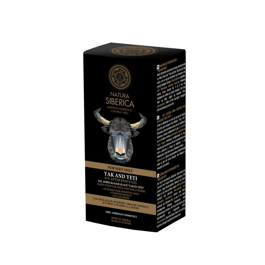 Yak y Yeti Gel glacial después del afeitado Natura Sibérica, 150 ml