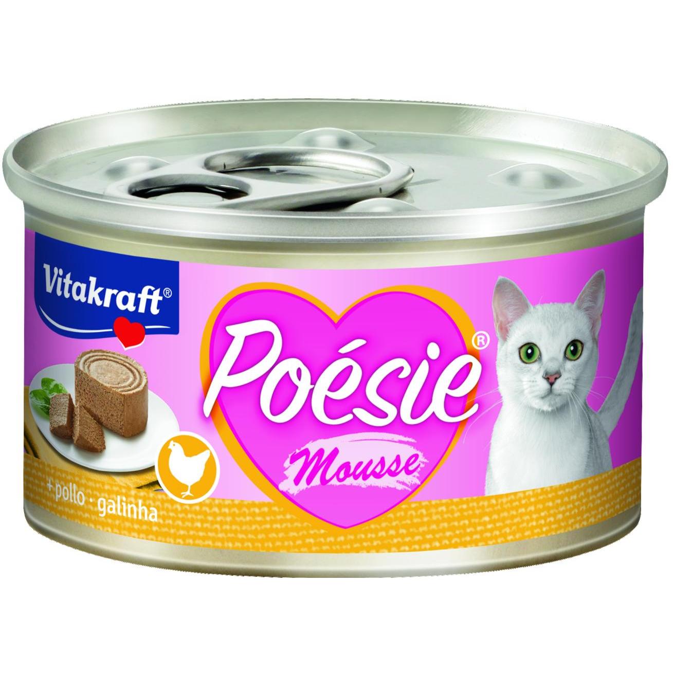 Vitakraft blikje Poésie kippensoep 85 g natvoer voor katten