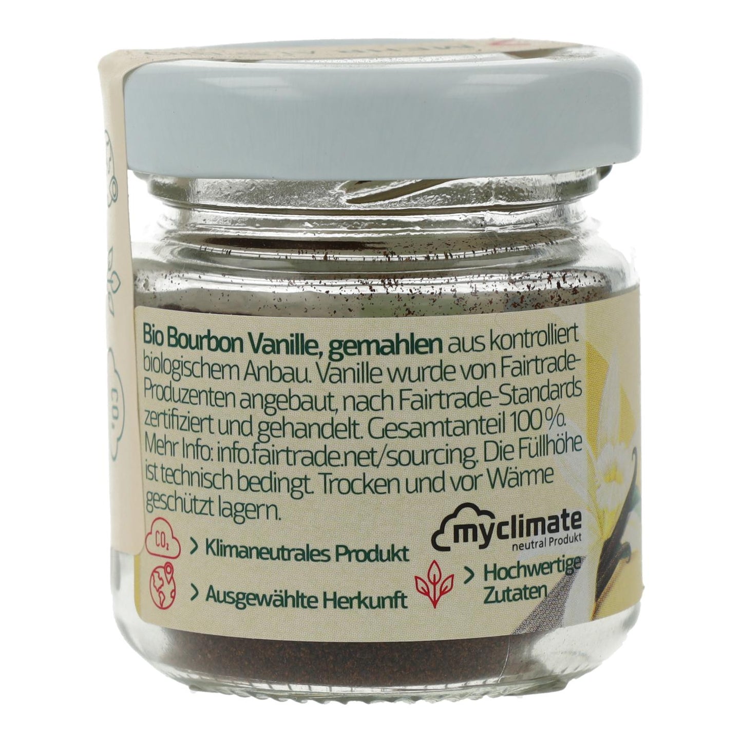 Gemalen vanille ECO Naturata 10 g