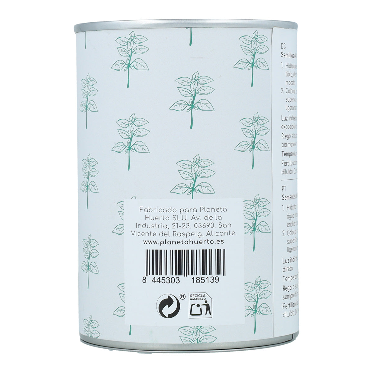 Zestaw do uprawy bazylii aromatycznej Planeta Huerto