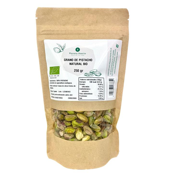 Grano de pistacho natural ECO Planeta Huerto 250 g
