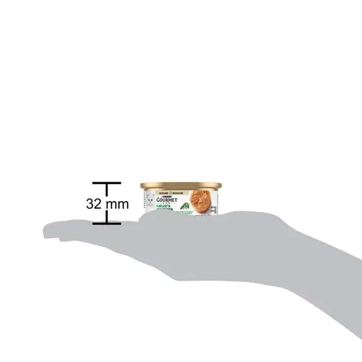 Confezione da 24 x GOURMET Nature's Creations Ricco in fette di tonno con gamberetti in gelatina 70 g