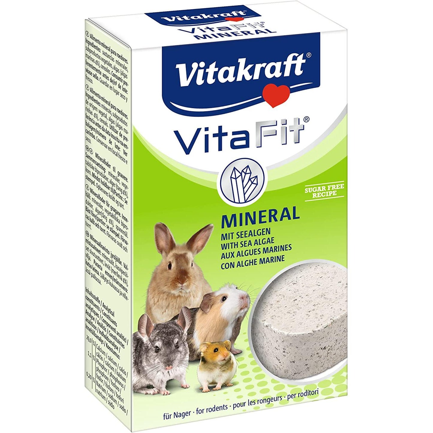 Vitakraft Vita Fit Pietra minerale per roditori 170 g