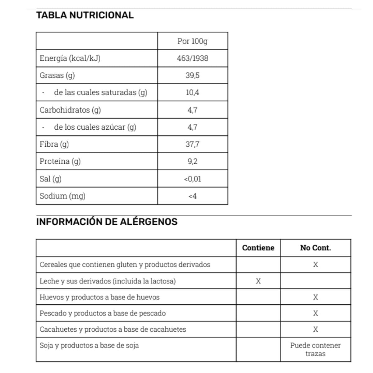 Krem BIO z kakao i orzechów laskowych Natruly 200 g