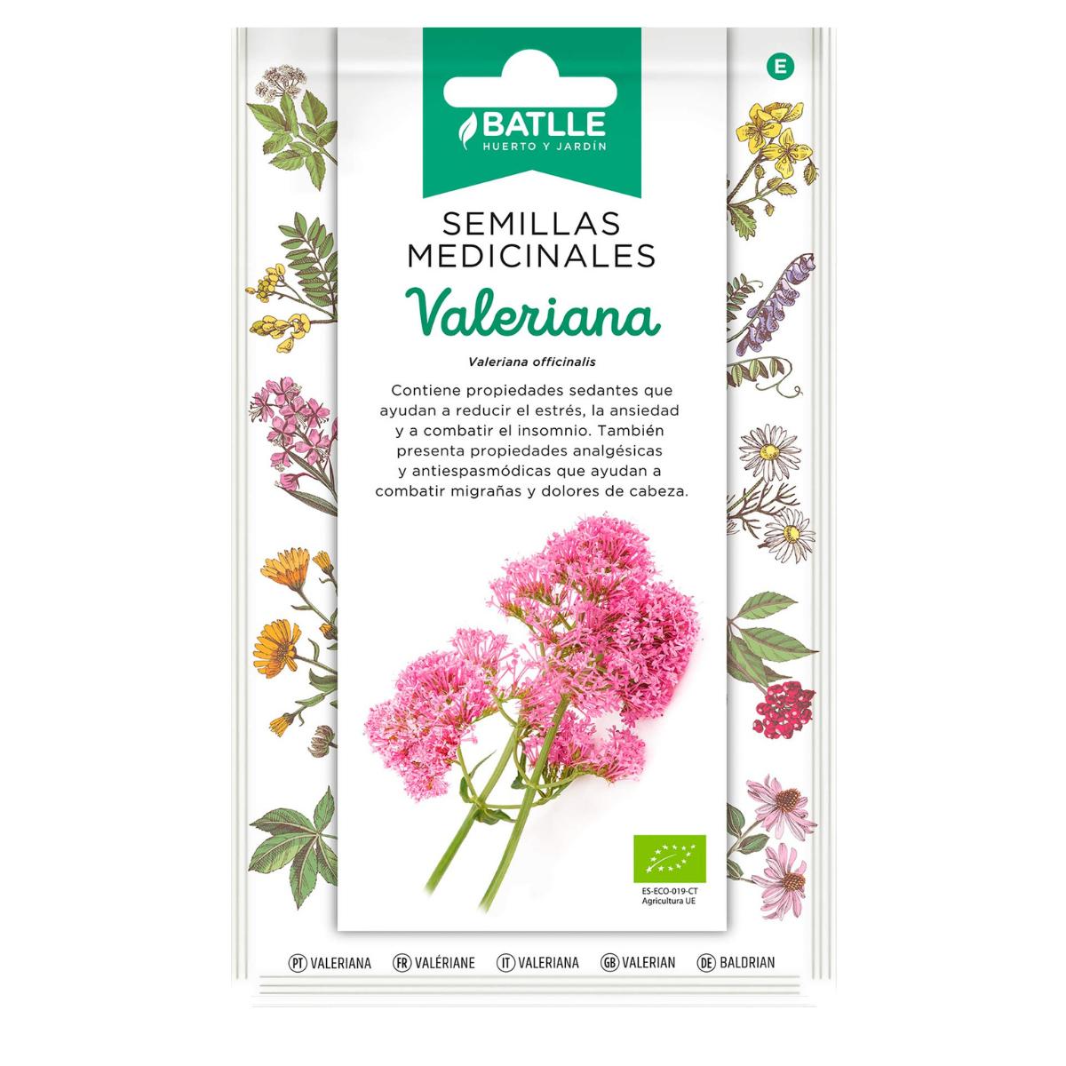 Graines de valériane bio Batlle
