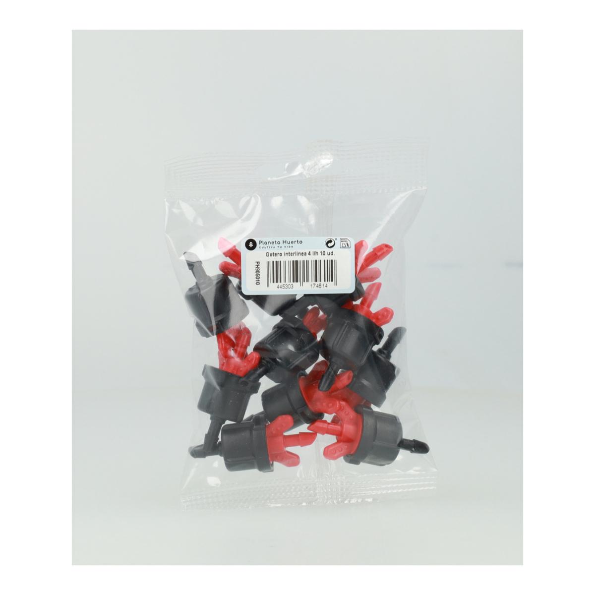 Interline-droppare 4 l/h Planeta Huerto 10 enheter
