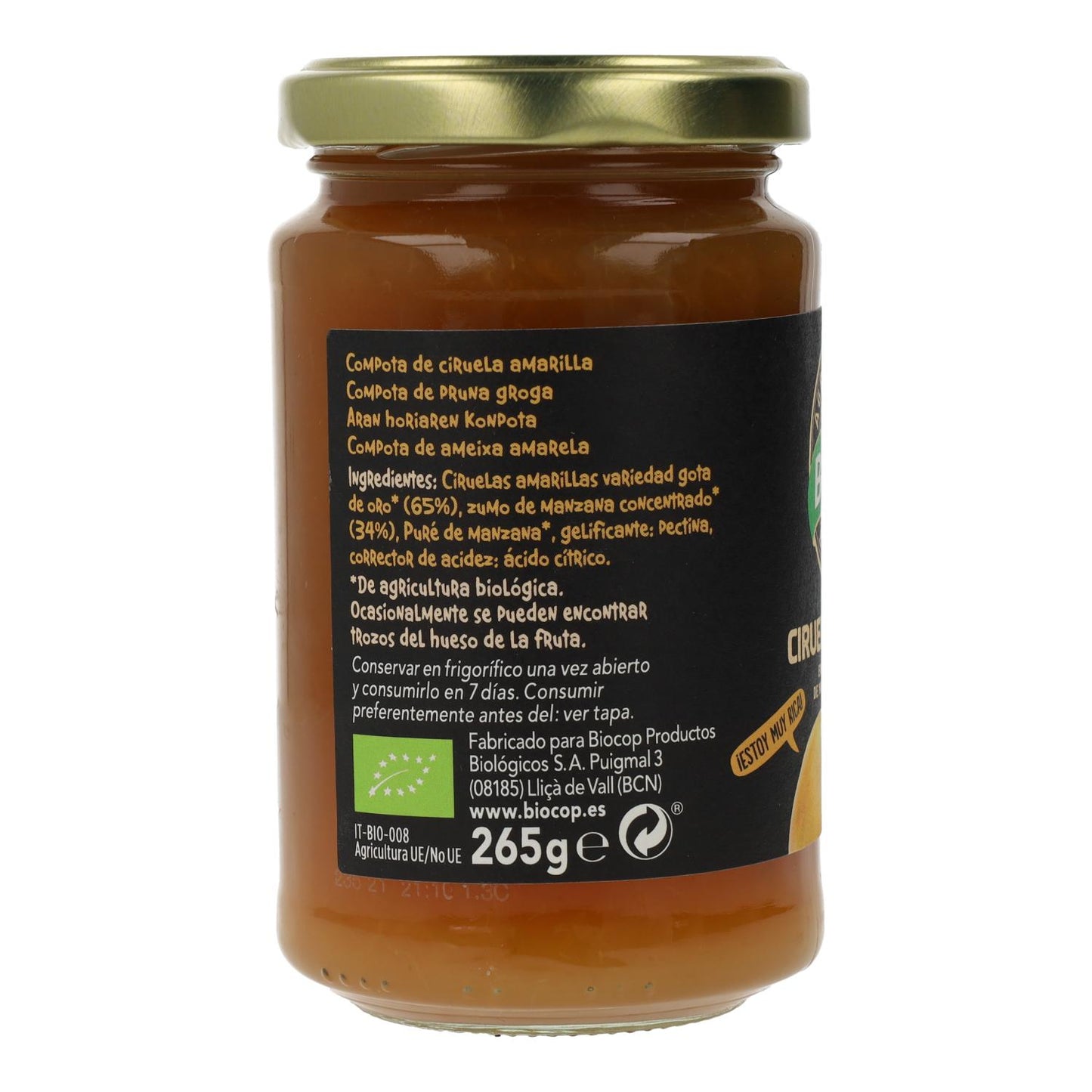 Bio-Pflaumenmus Biocop 265 g