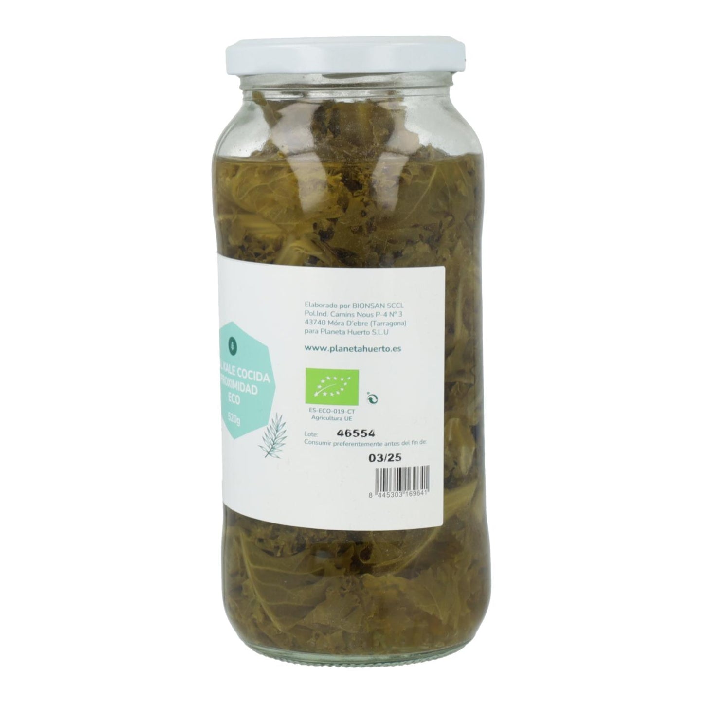 Col kale cocida Eco Planeta Huerto 520 g