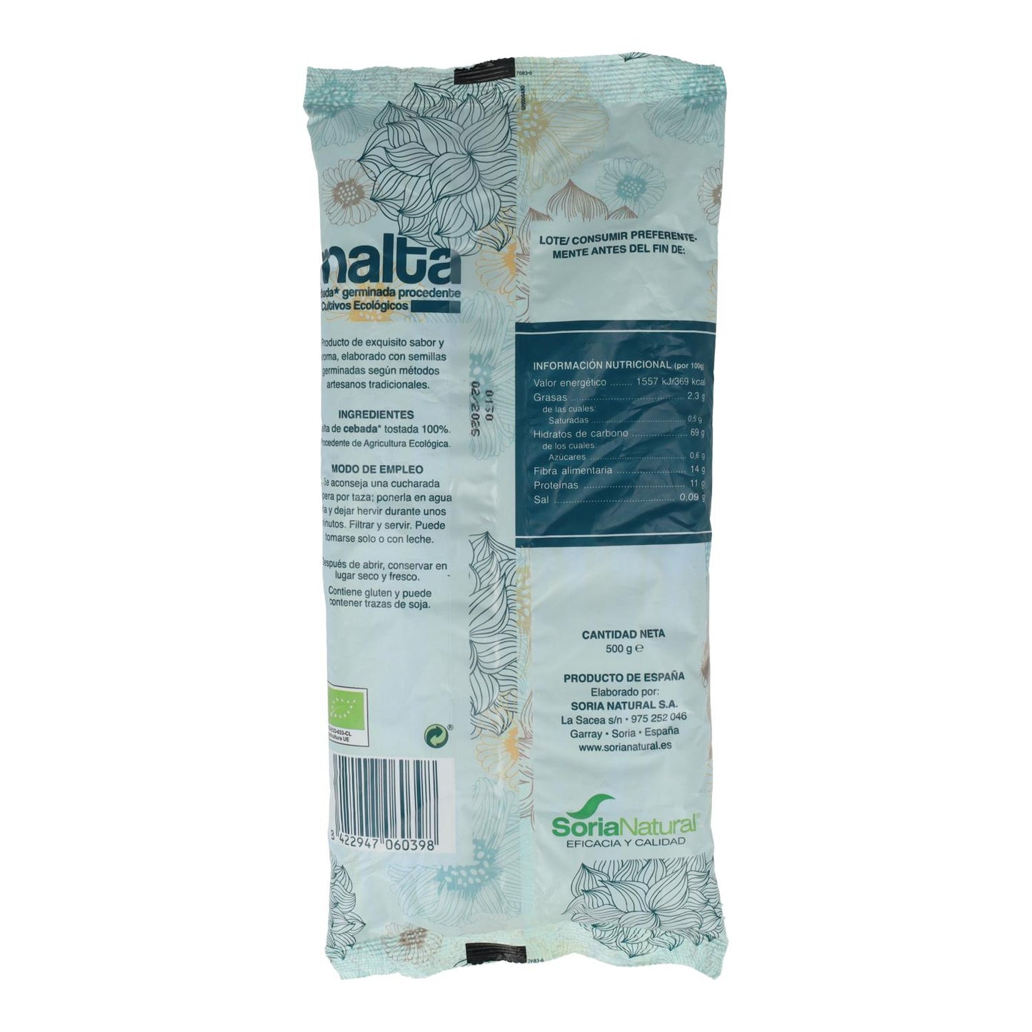 Malta Soria Natural 500g