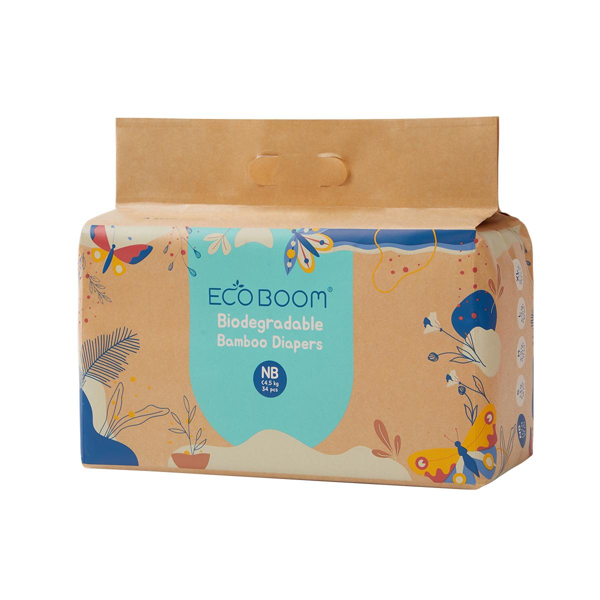 Pannolini di bambù Ecoboom T1 34 pezzi