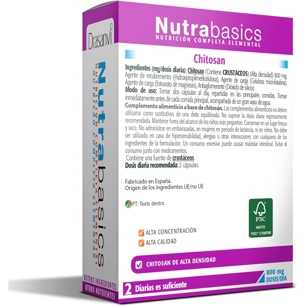Chitosan Nutrabasics 30 Kapseln