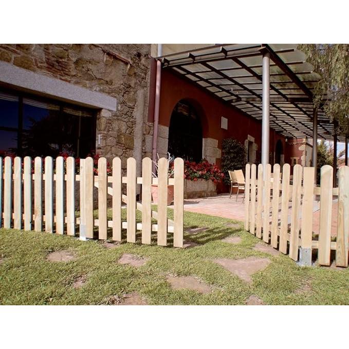 Fyrkantig metallfäste för stolpar och pergolor Woodfix Nortene 7 x 7 cm