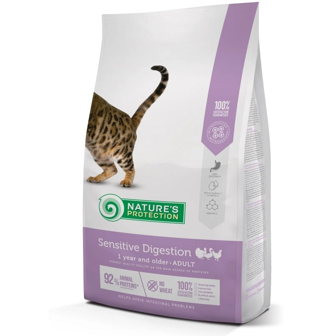 Nature's Protection Cat Sensitive Digestion Drób Karma dla kotów 2 kg