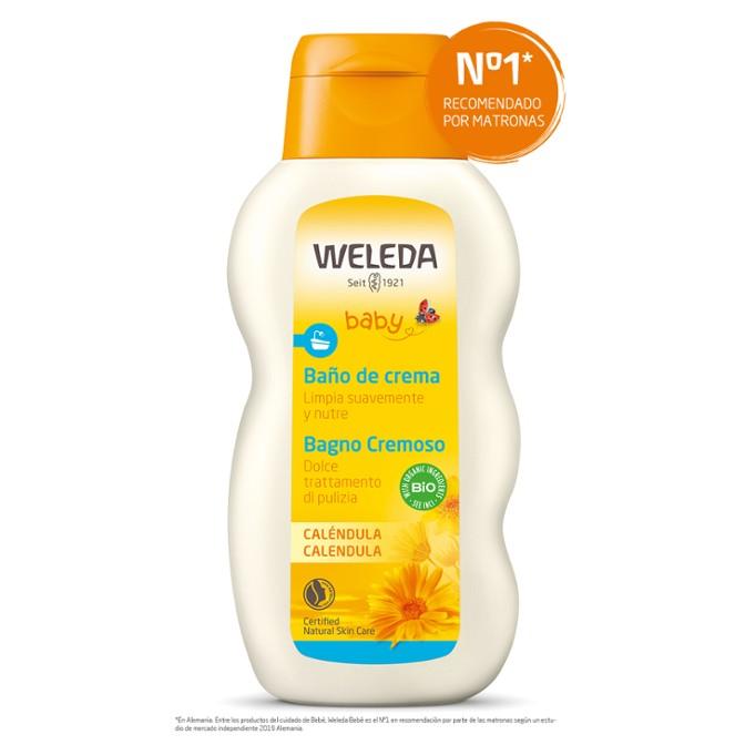 Weleda Calendula Baby Cream Bath 200 ml
