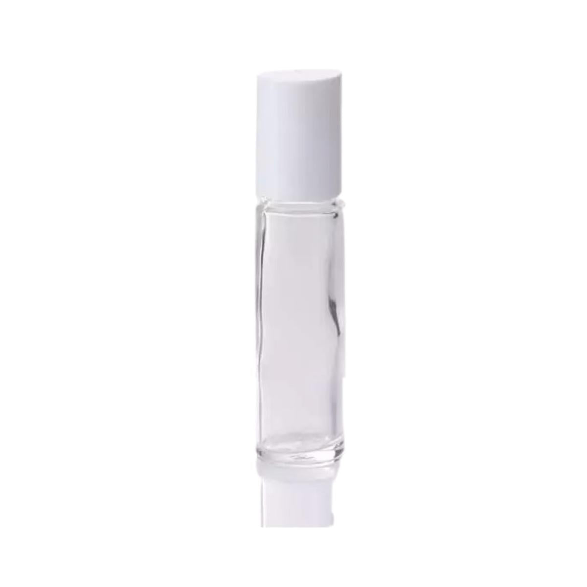 Roll-on-behållare i transparent glas, 10 ml. Camassia