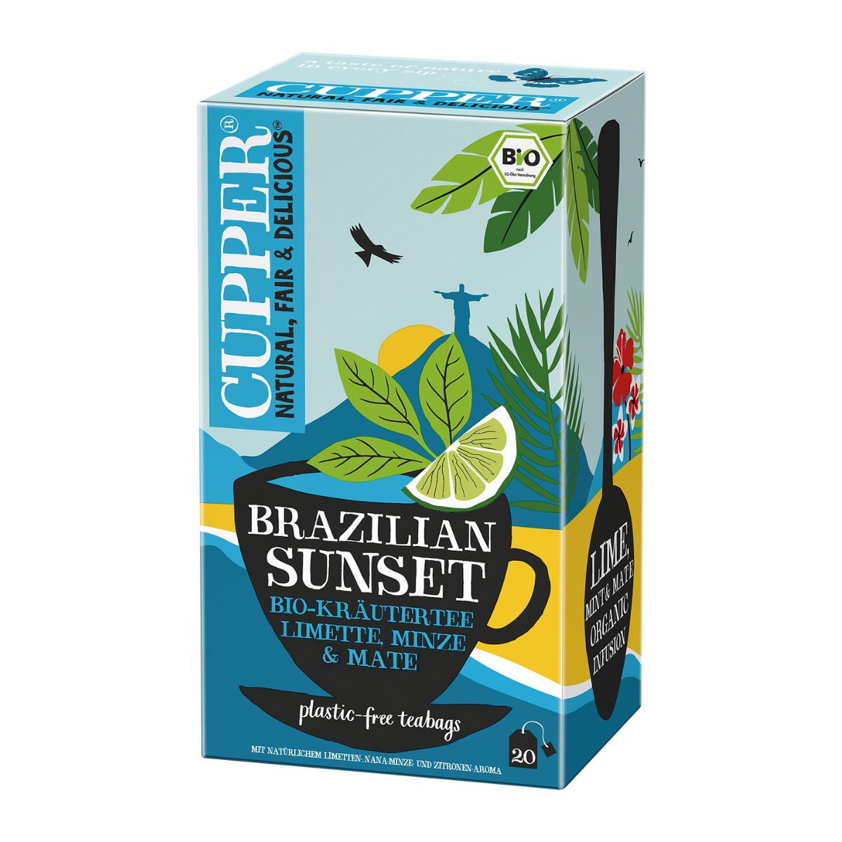Infusion Brazil Bio Cupper 20 zakjes