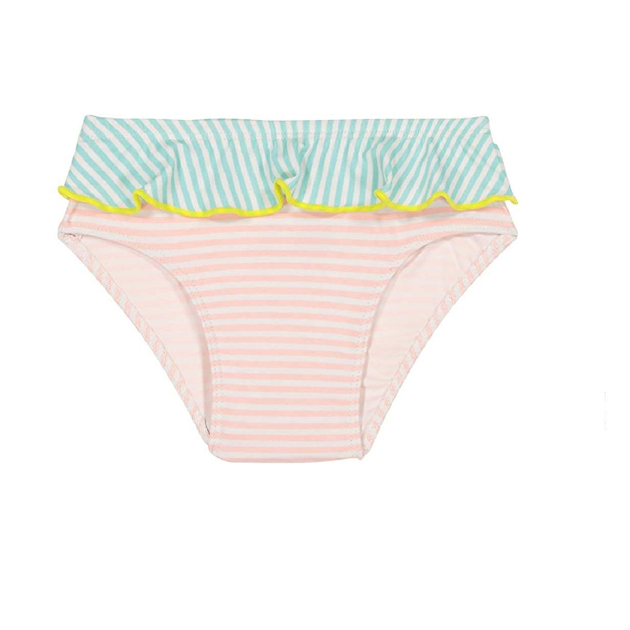 UV-protective striped swimsuit, 18 months